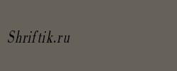 CapelliCondensed Italic 